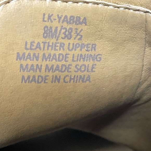 Lucky Brand Yabba Leopard Print Ankle Wedge Booties Eyelash Leopard 8 - Picture 14 of 15